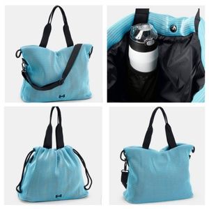 under armour cinch mesh tote